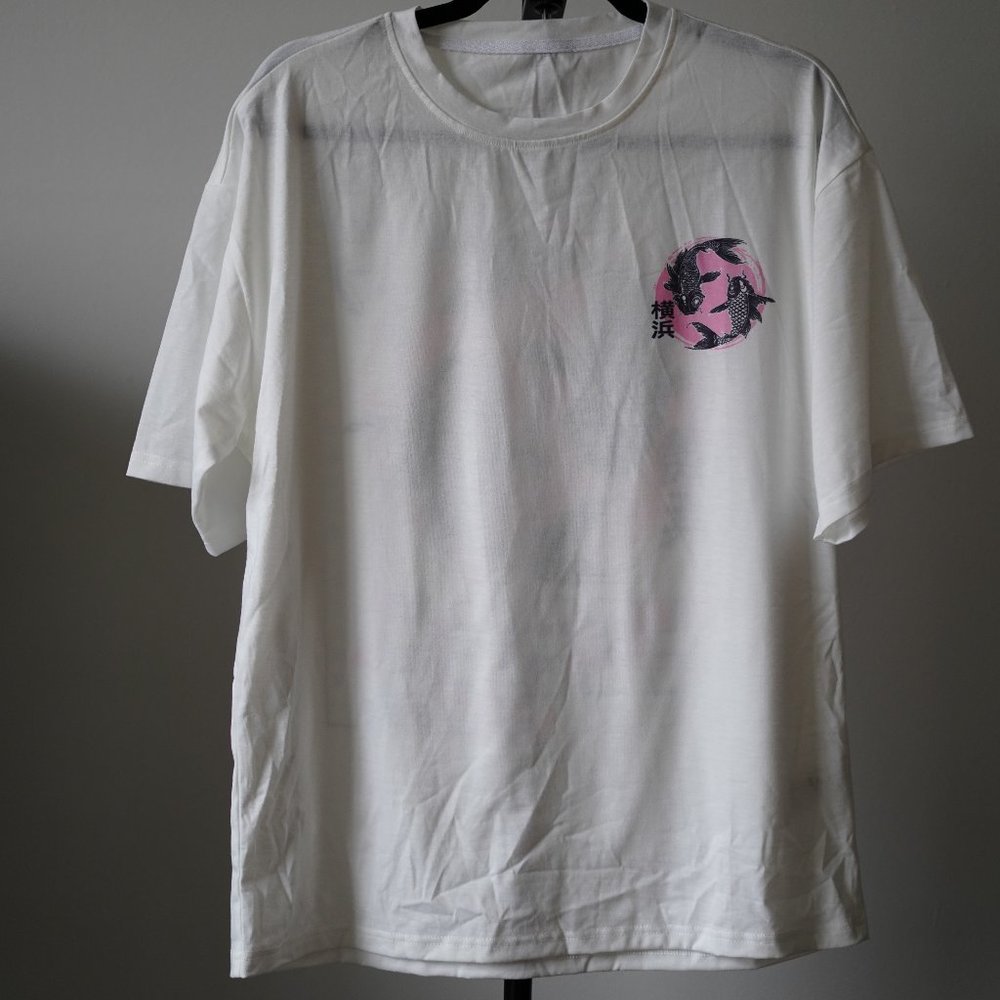 Oversized Japanese Graphic T-Shirt